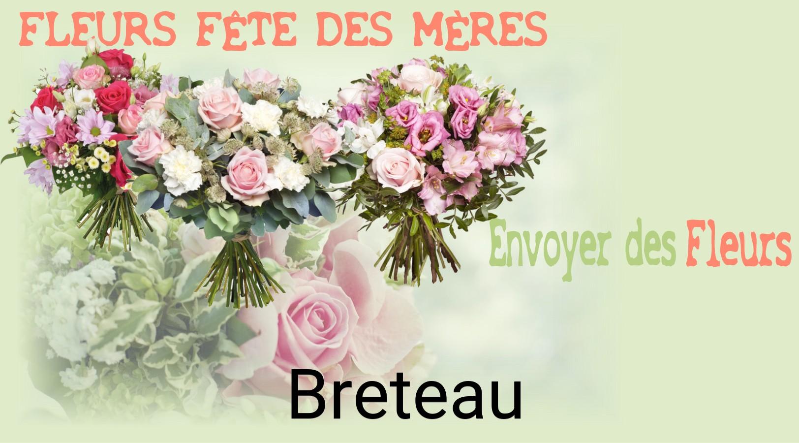 Bouquet de Fête des Mères livré à Breteau