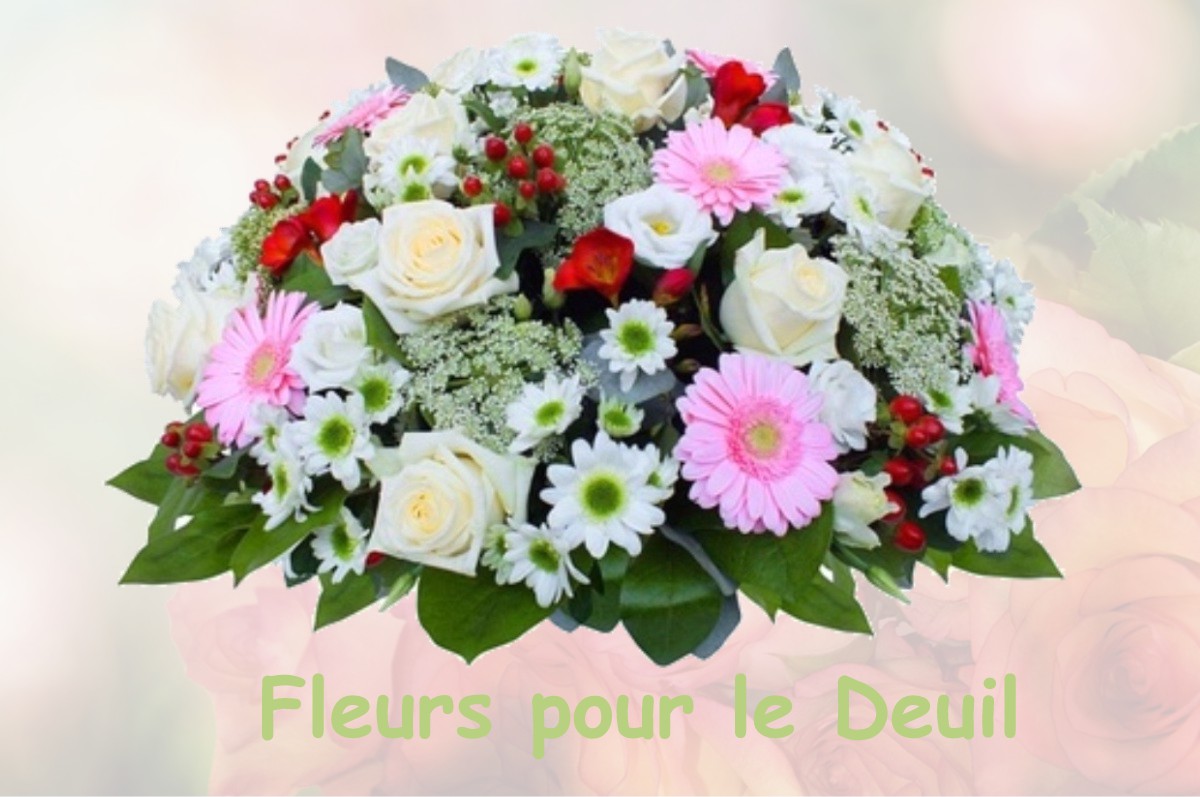 fleurs deuil BRETEAU